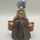 Original Lladró Porzellan Figur Mädchen mit zwei Eimern