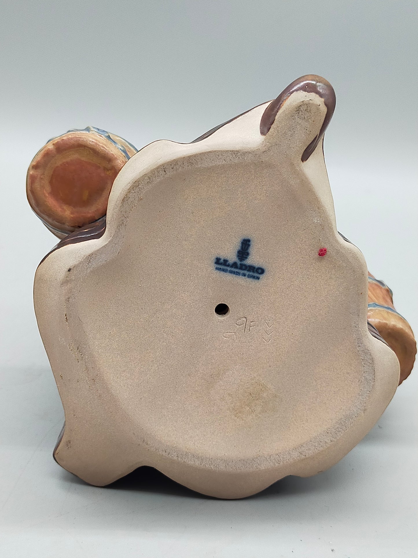 Original Lladró Porzellan Figur Mädchen mit zwei Eimern