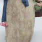 Keramik Figur Mädchen mit Katze Handbemalte Vintage Dekoration