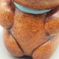 Original THUN Keramik Teddy Bär mit blauer Schleife