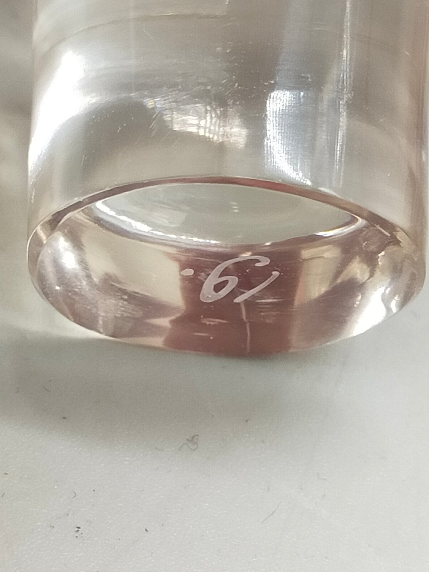 Handbemalte Vintage Glas Karaffe & Glas Florales Design