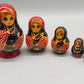 Klassische Russische Matroschka Holz Puppe 5 teiliges Set
