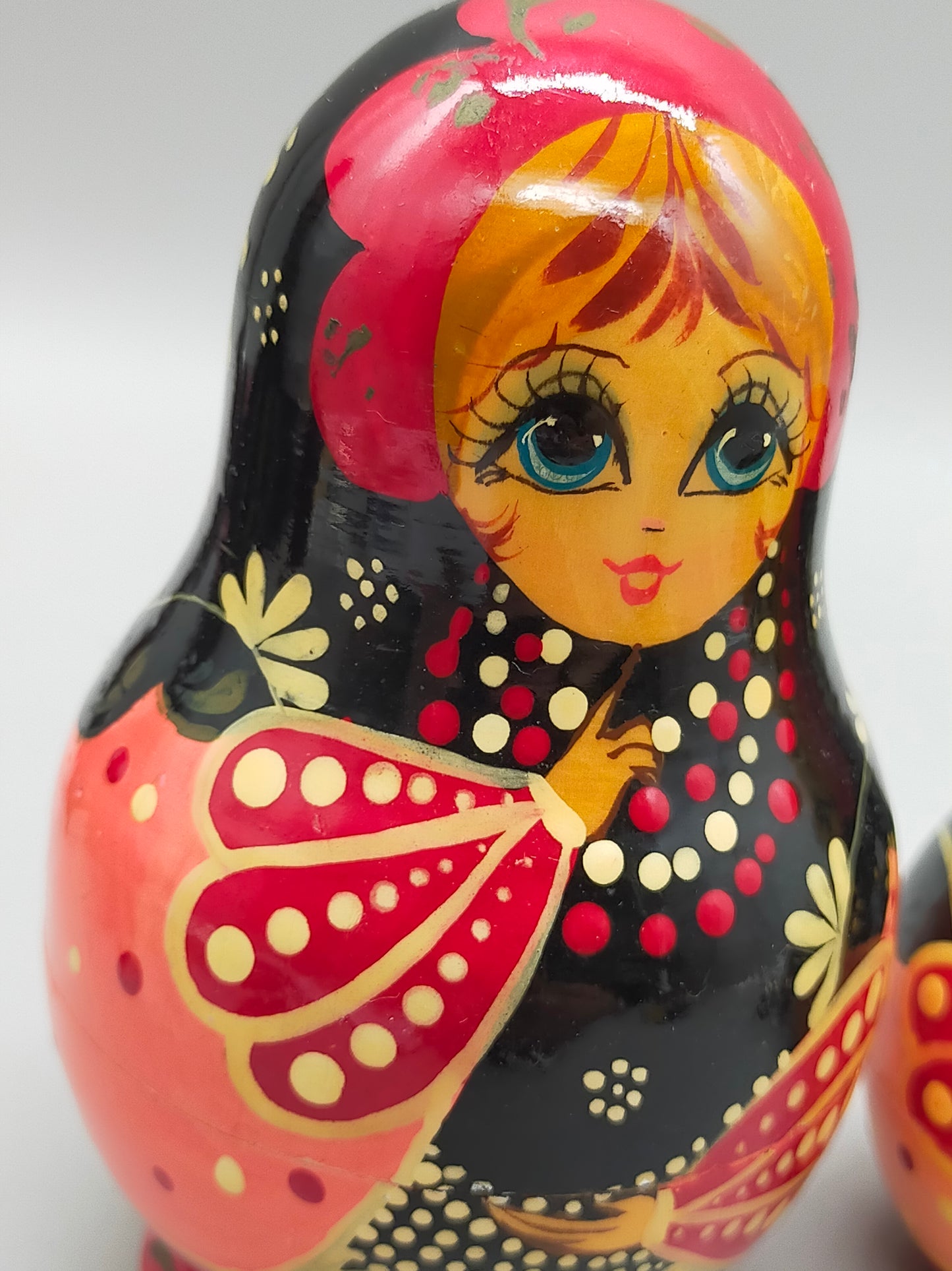 Klassische Russische Matroschka Holz Puppe 5 teiliges Set