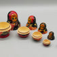Klassische Russische Matroschka Holz Puppe 5 teiliges Set