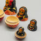 Klassische Russische Matroschka Holz Puppe 5 teiliges Set
