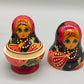 Klassische Russische Matroschka Holz Puppe 5 teiliges Set