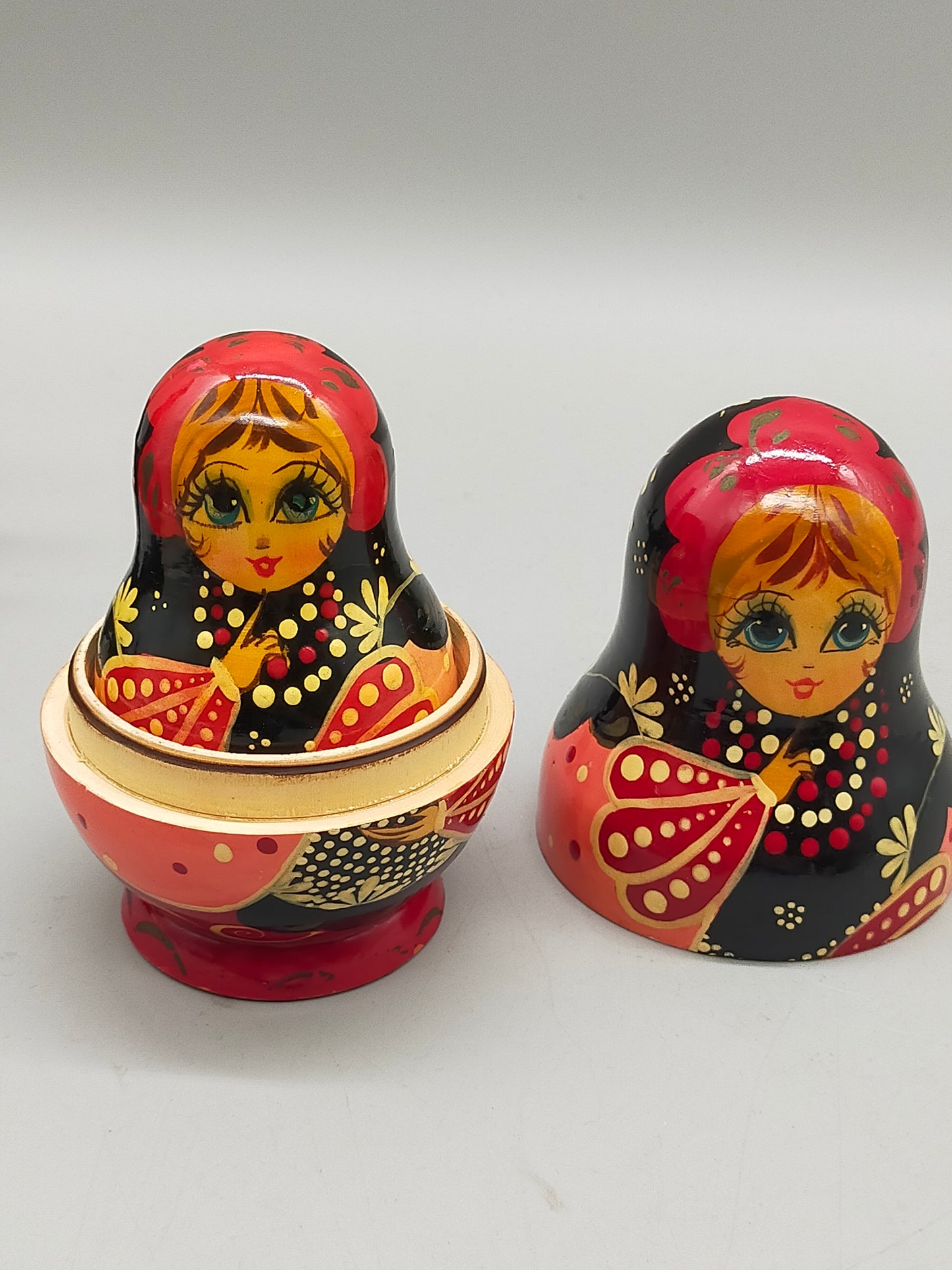 Klassische Russische Matroschka Holz Puppe 5 teiliges Set