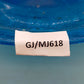 Blaue Kunstglas Schale Handgearbeitete Vintage Glasschale
