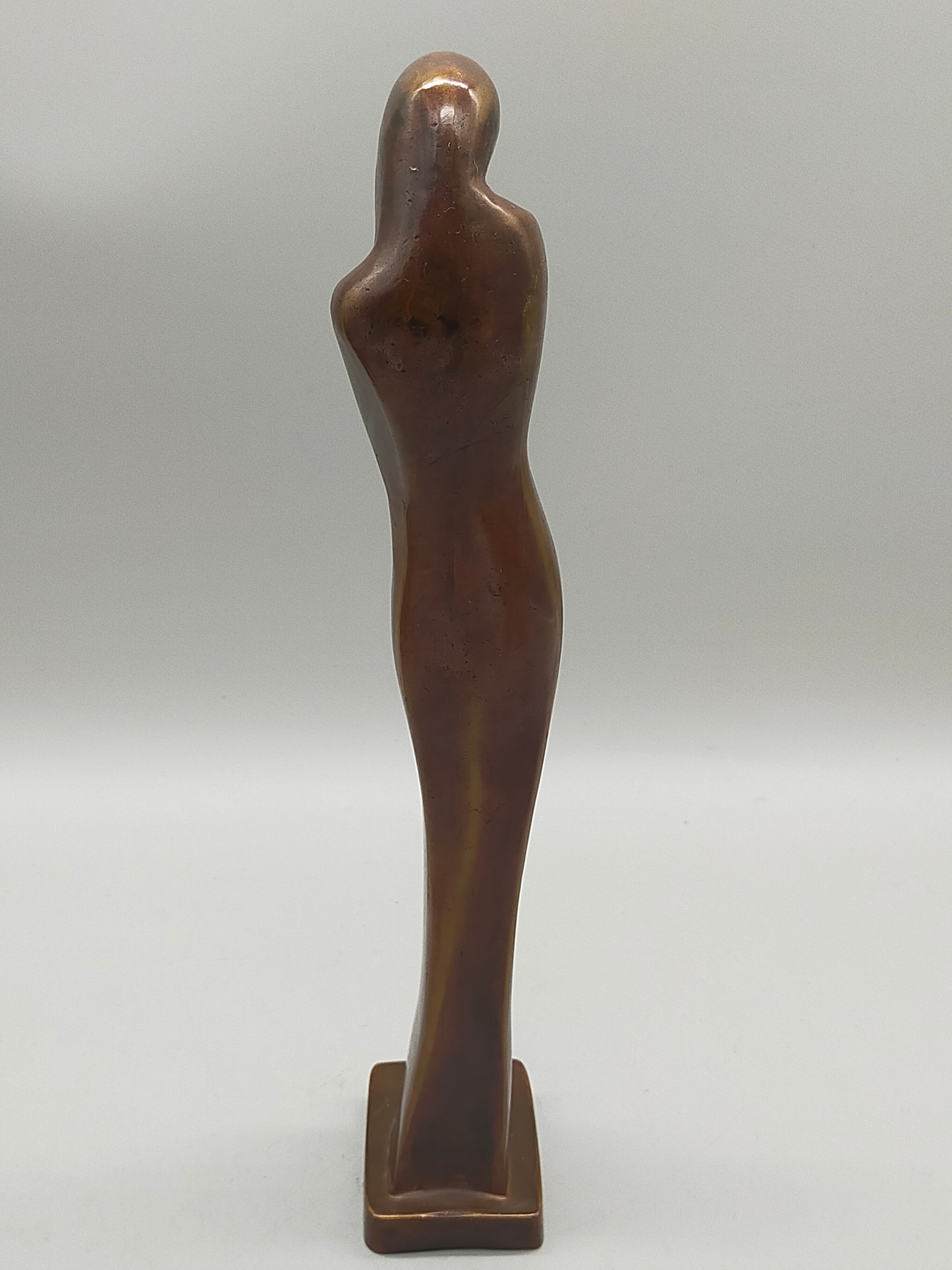 Madonna Jungfrau Bronze Skulptur Abstrakte Figur