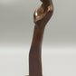 Madonna Jungfrau Bronze Skulptur Abstrakte Figur