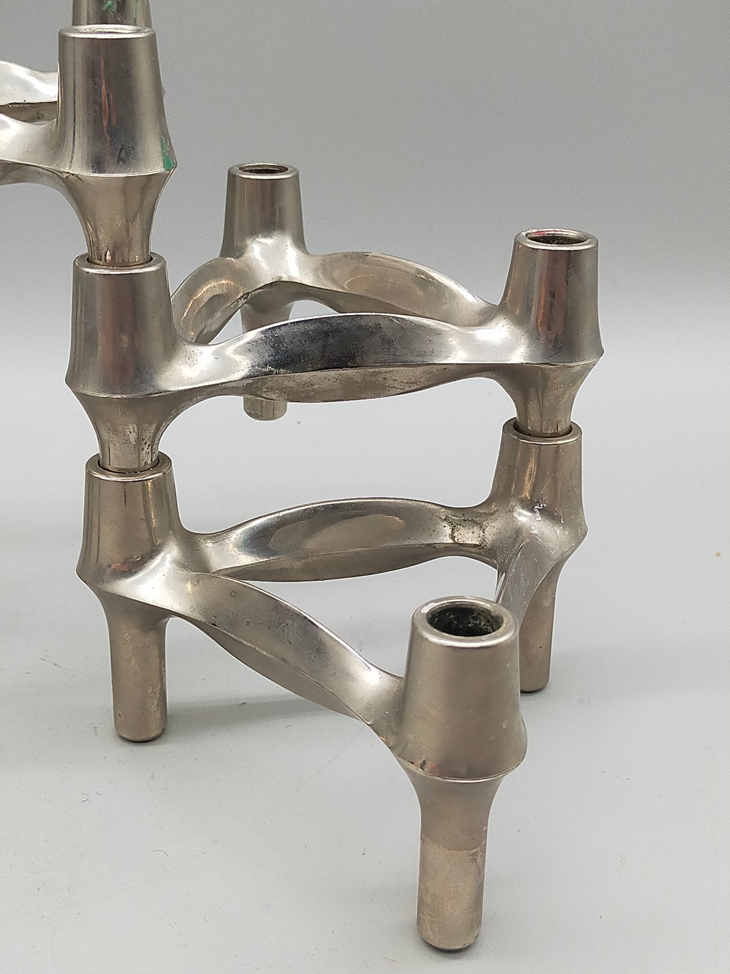 6er Set BMF Nagel Kerzenständer Modulare Vintage Designklassiker