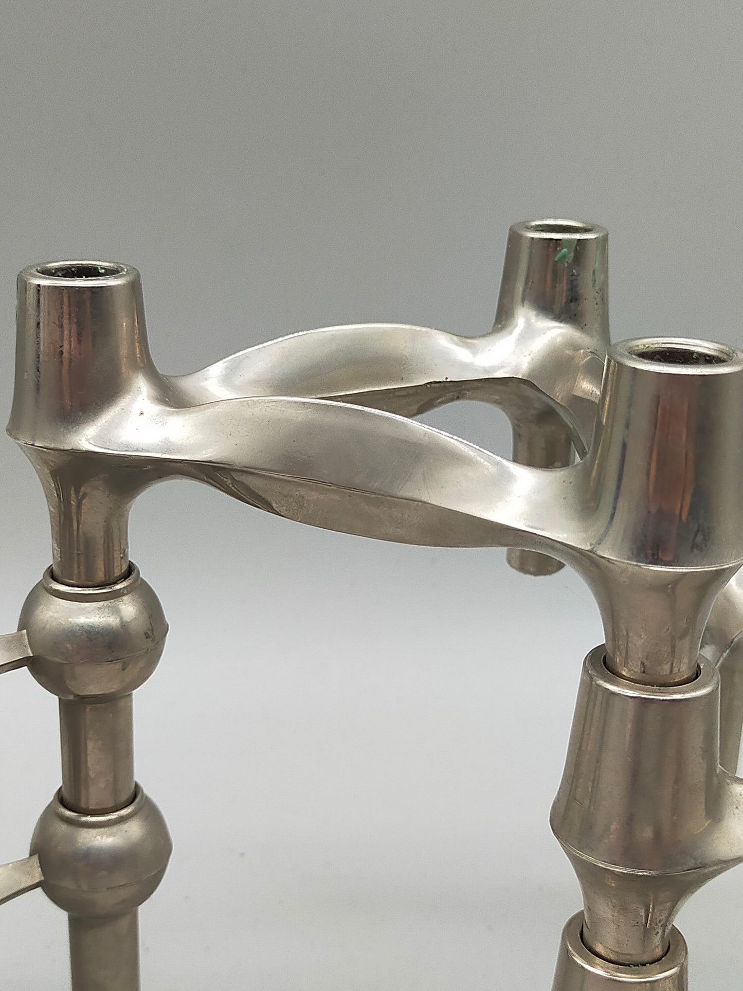 6er Set BMF Nagel Kerzenständer Modulare Vintage Designklassiker