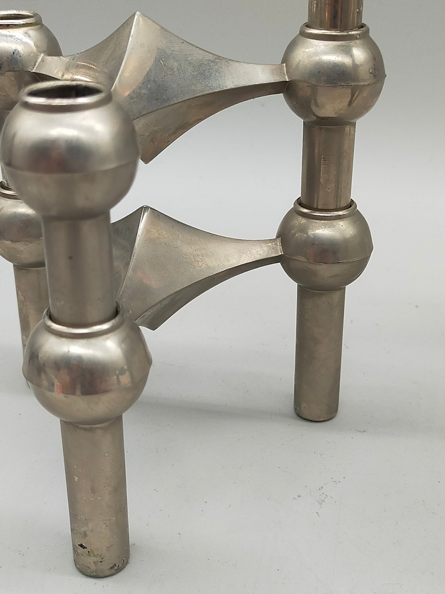 6er Set BMF Nagel Kerzenständer Modulare Vintage Designklassiker