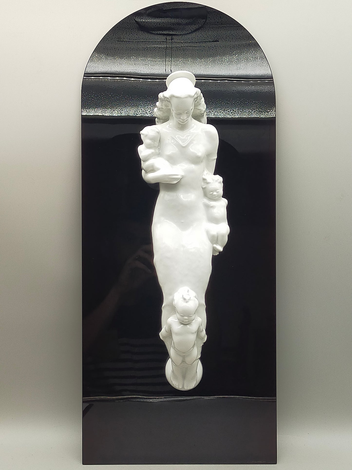 Rosenthal Wandfigur Madonna Marienkinder Daniel Hauenstein