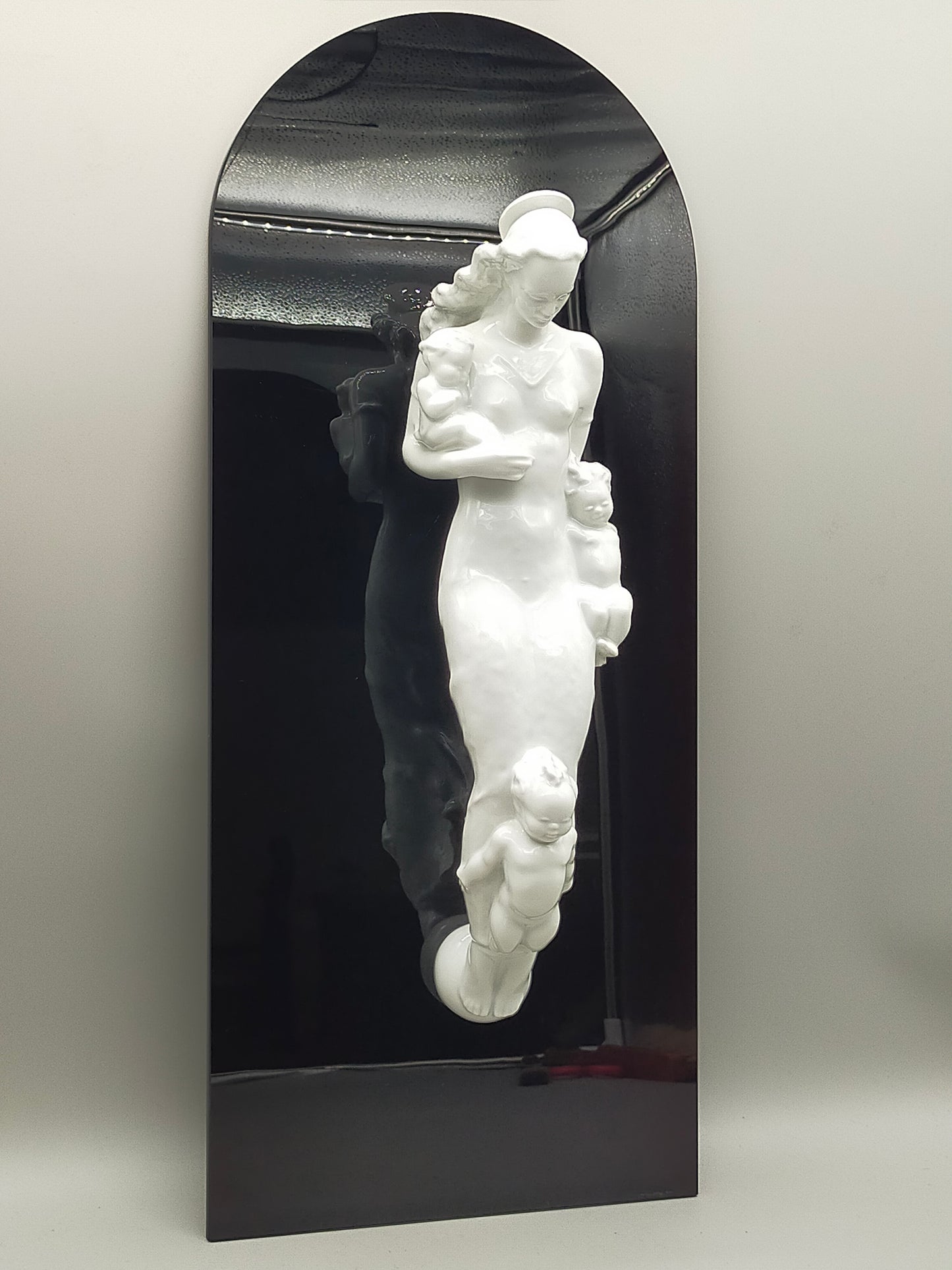 Rosenthal Wandfigur Madonna Marienkinder Daniel Hauenstein