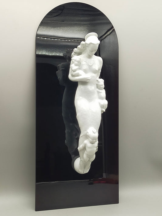 Rosenthal Wandfigur Madonna Marienkinder Daniel Hauenstein