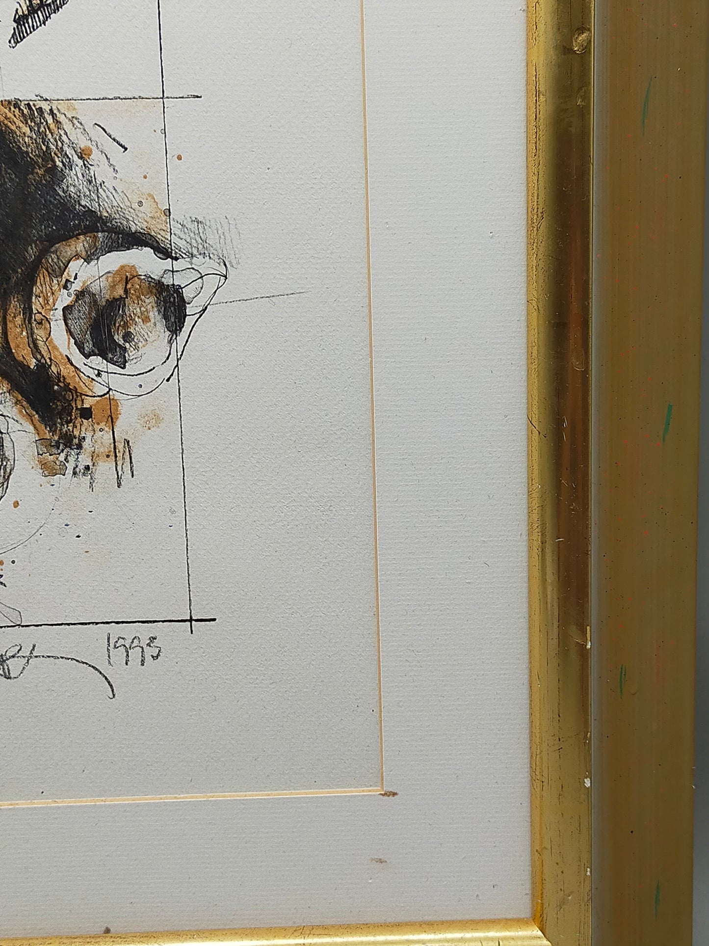 Peter Caspary (1995) Maritimes Muschel Motiv Signierte Grafik