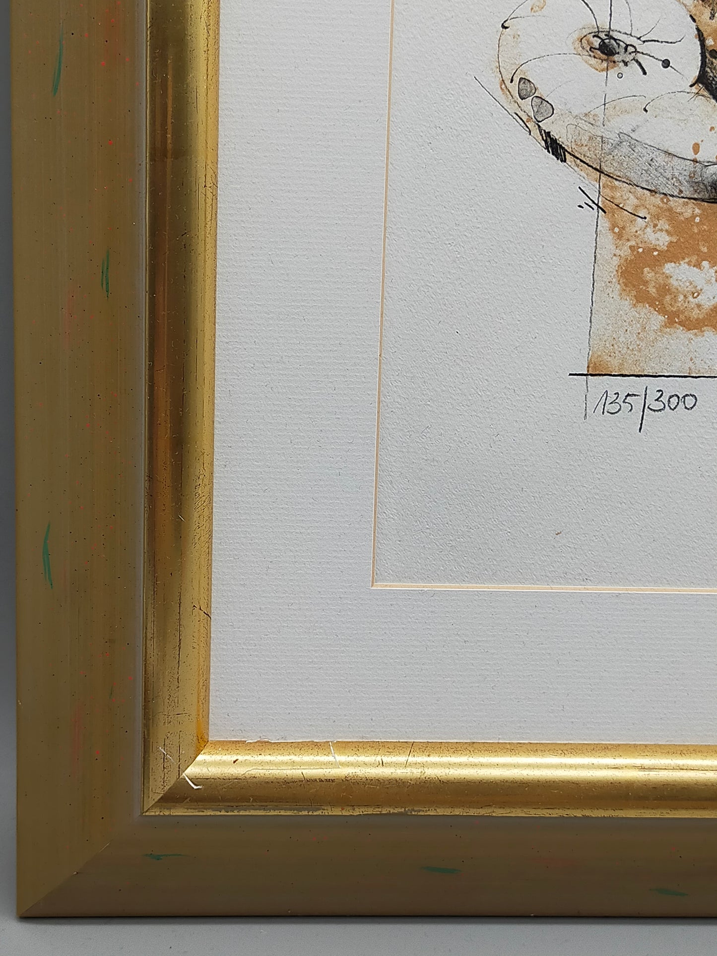 Peter Caspary (1995) Maritimes Muschel Motiv Signierte Grafik
