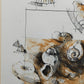 Peter Caspary (1995) Maritimes Muschel Motiv Signierte Grafik