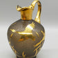 Elegante Vintage Glas Karaffe Kunstvolles Enten Motiv