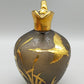 Elegante Vintage Glas Karaffe Kunstvolles Enten Motiv