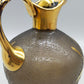 Elegante Vintage Glas Karaffe Kunstvolles Enten Motiv