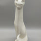 Elegante Rosenthal Porzellanfigur Katze von D. Rucker