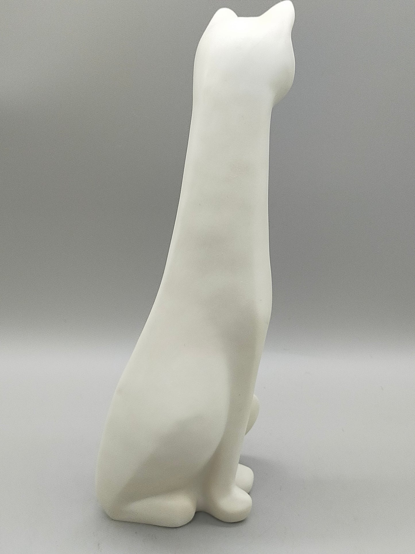 Elegante Rosenthal Porzellanfigur Katze von D. Rucker