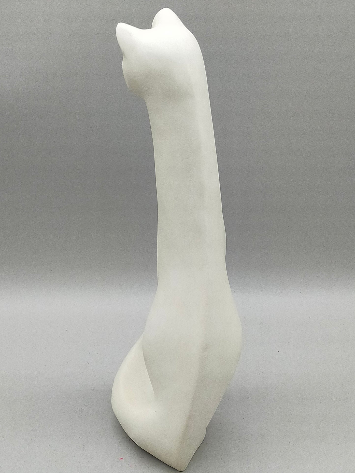 Elegante Rosenthal Porzellanfigur Katze von D. Rucker
