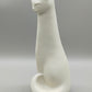 Elegante Rosenthal Porzellanfigur Katze von D. Rucker