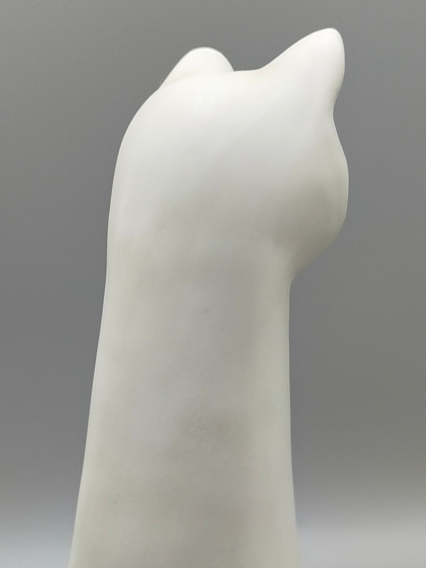 Elegante Rosenthal Porzellanfigur Katze von D. Rucker