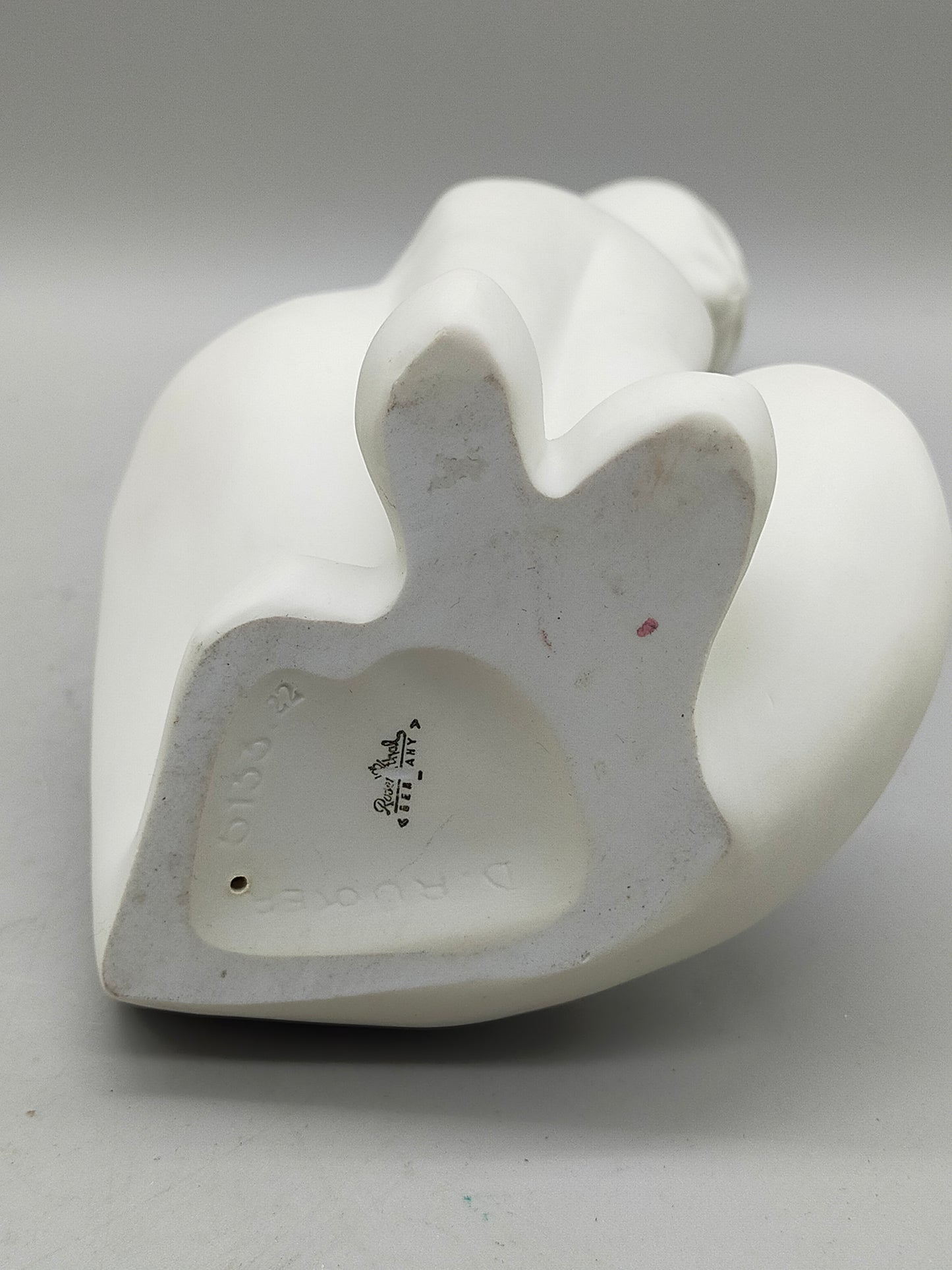 Elegante Rosenthal Porzellanfigur Katze von D. Rucker