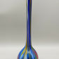 Farbenfrohe Murano Glasvase Schlankes Design für Liebhaber