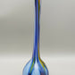 Farbenfrohe Murano Glasvase Schlankes Design für Liebhaber