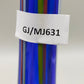 Farbenfrohe Murano Glasvase Schlankes Design für Liebhaber