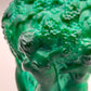 Art Deco Malachit Glas Vase Tanzende Akte Stil