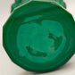 Art Deco Malachit Glas Vase Tanzende Akte Stil