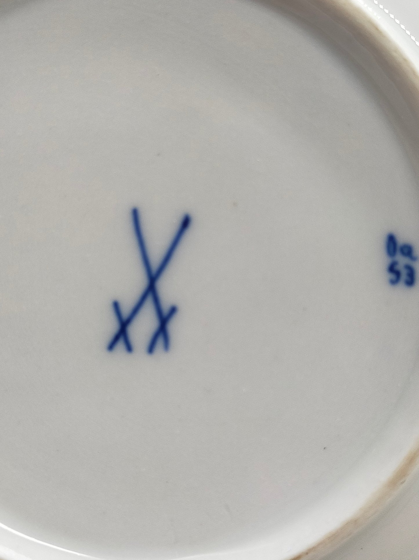 Antikes Meissen Zwiebelmuster Mokkaservice Edles Porzellan