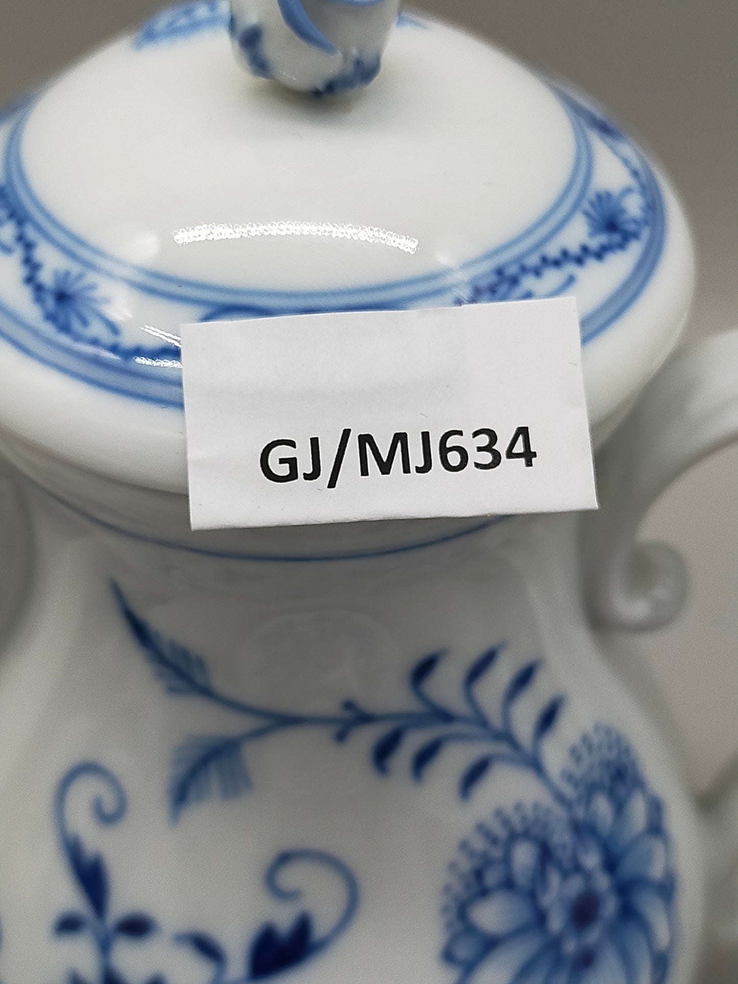 Antikes Meissen Zwiebelmuster Mokkaservice Edles Porzellan