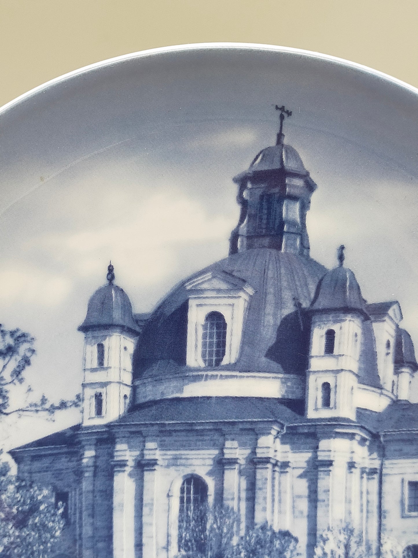 Eschenbach Porzellan Wandteller 1981 Wallfahrtskirche Maria Hilf