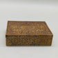 Antike Schatulle mit Ornamenten Vintage Messingdose