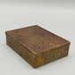 Antike Schatulle mit Ornamenten Vintage Messingdose
