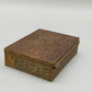 Antike Schatulle mit Ornamenten Vintage Messingdose