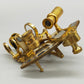 Antiker Troughton & Simms London 1910 Messing Sextant