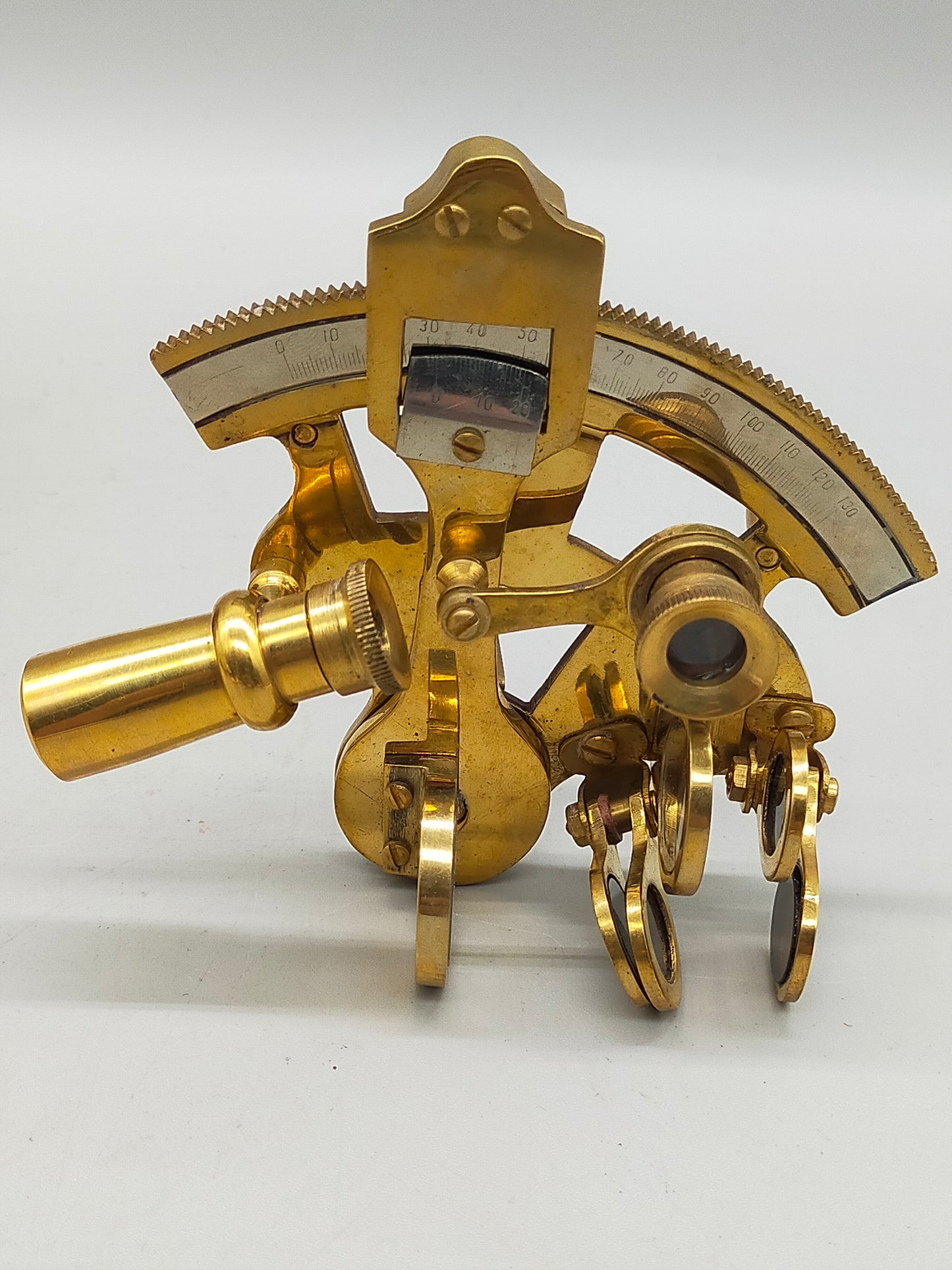 Antiker Troughton & Simms London 1910 Messing Sextant
