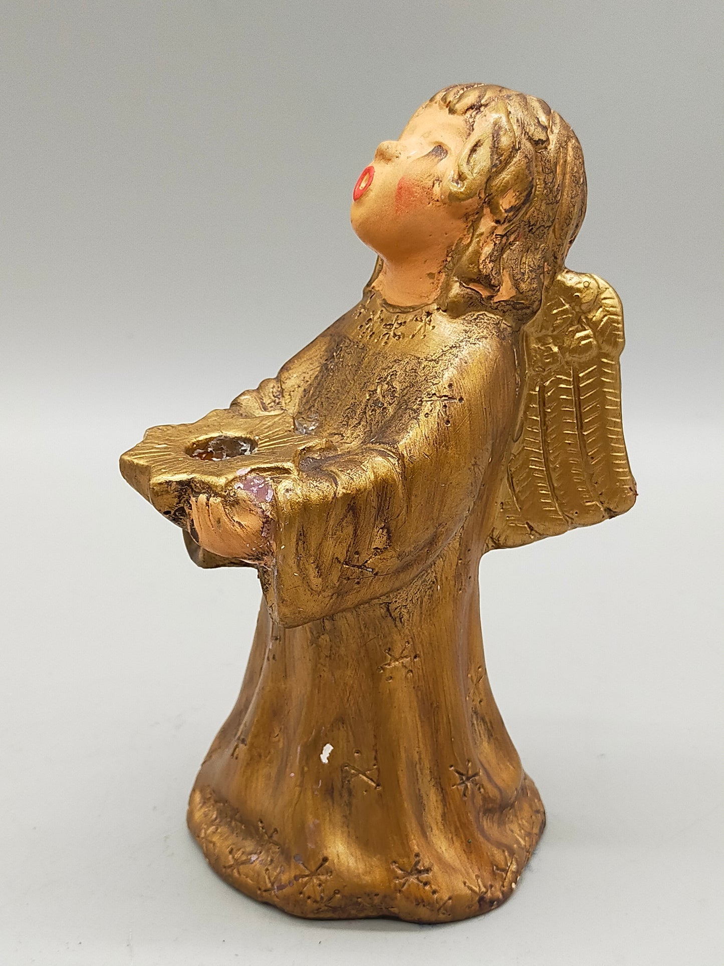 Goldene Engel Figur Goebel Weihnachtliche Deko & Kerzenhalter