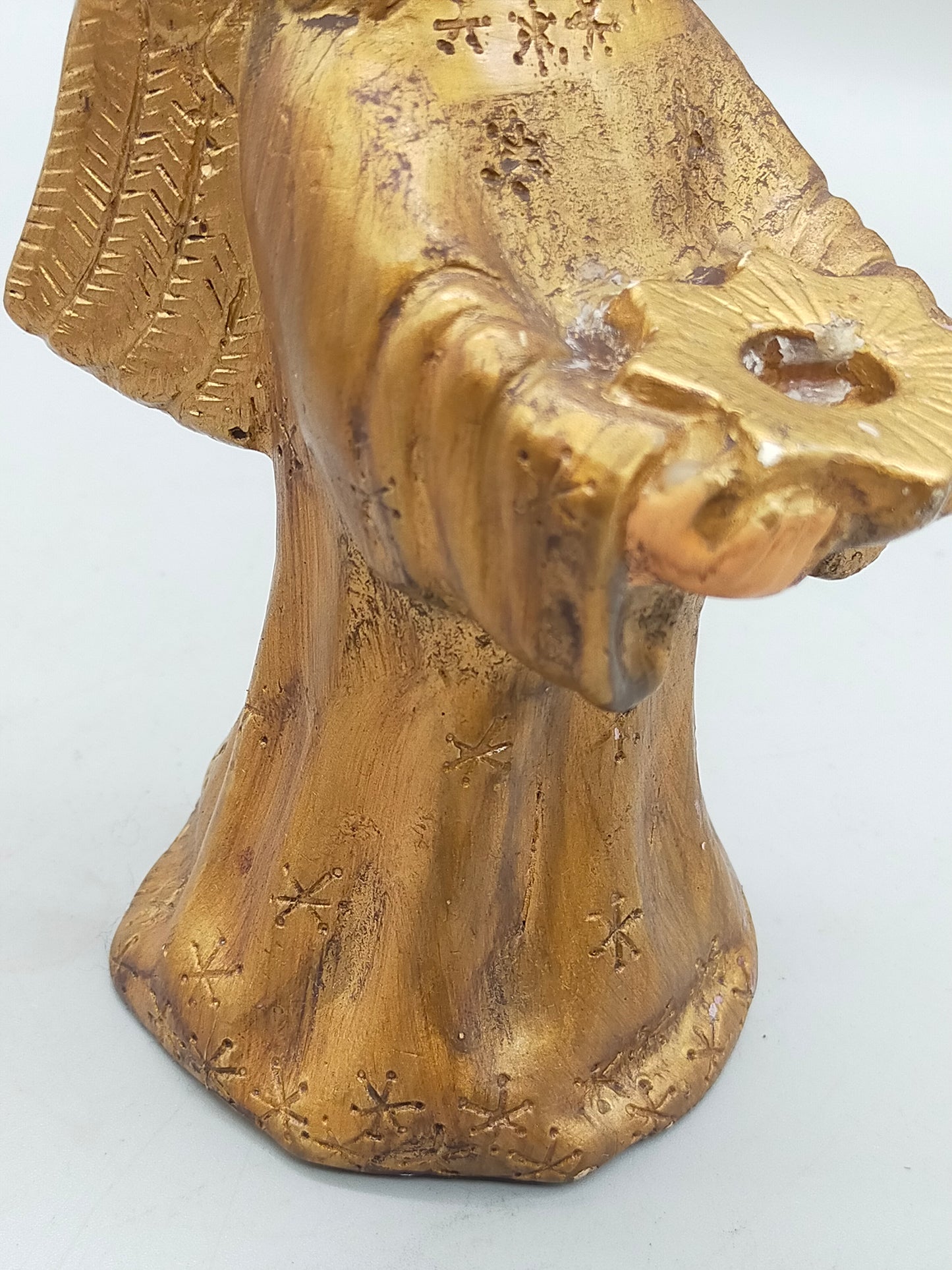 Goldene Engel Figur Goebel Weihnachtliche Deko & Kerzenhalter