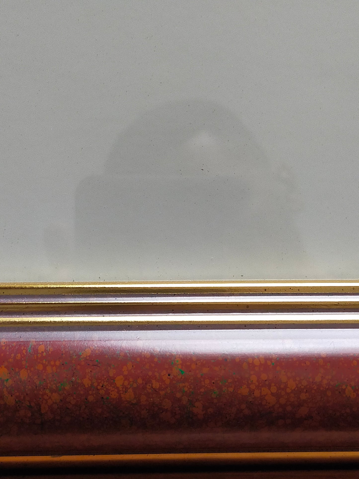 Abstraktes Geometrisches Gemälde Modernes Kunstwerk Signiert