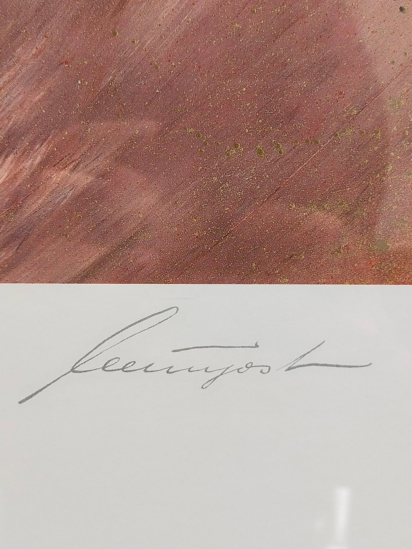 Abstraktes Geometrisches Gemälde Modernes Kunstwerk Signiert
