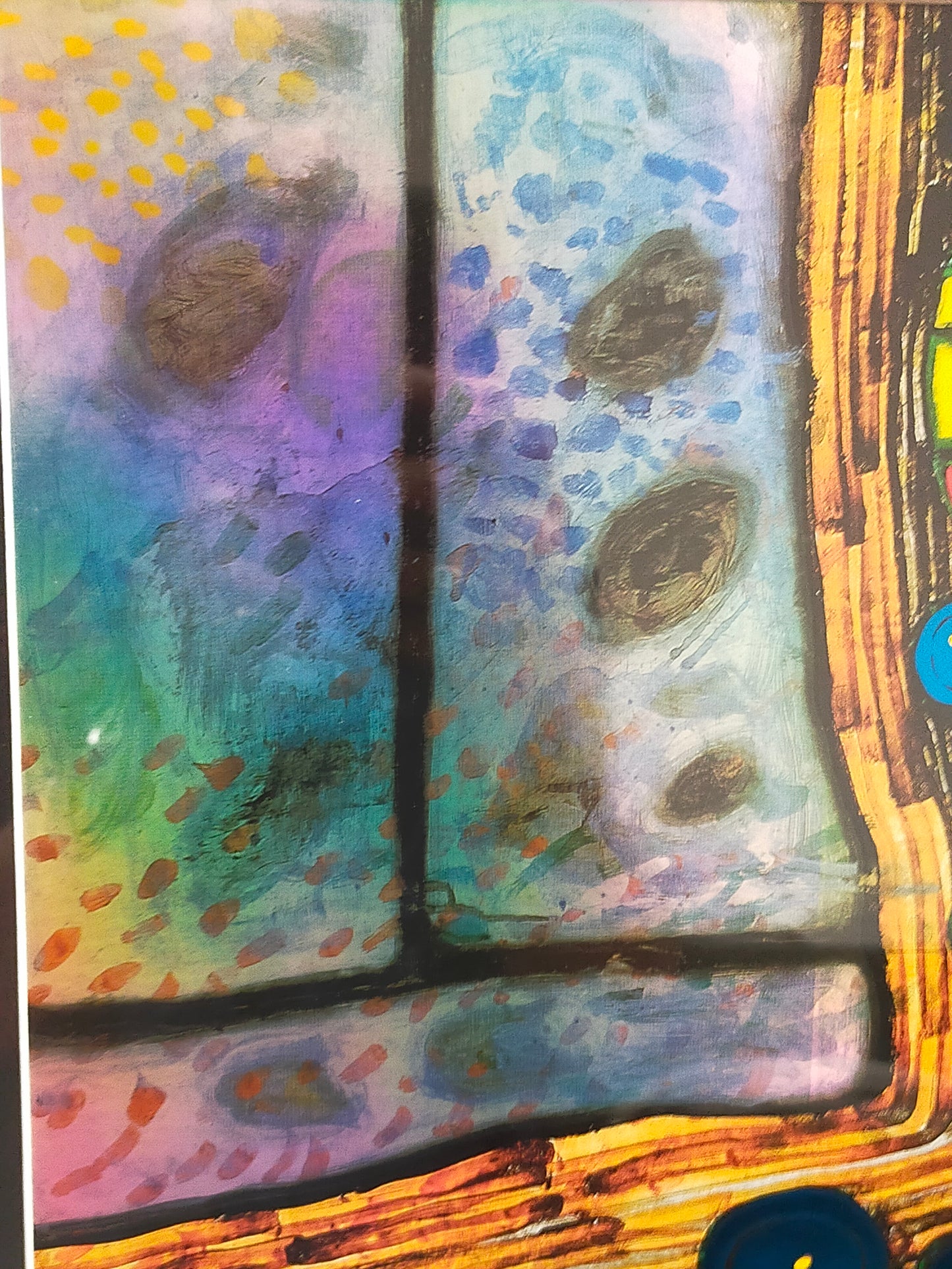 Hundertwasser Kunstdruck Die Straßengekreuzigten Kreisverkehr